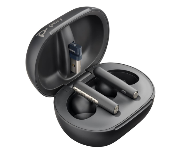 Poly Voyager Free 60+ UC Carbon Black + BT700 - 1237079 - zdjęcie 2